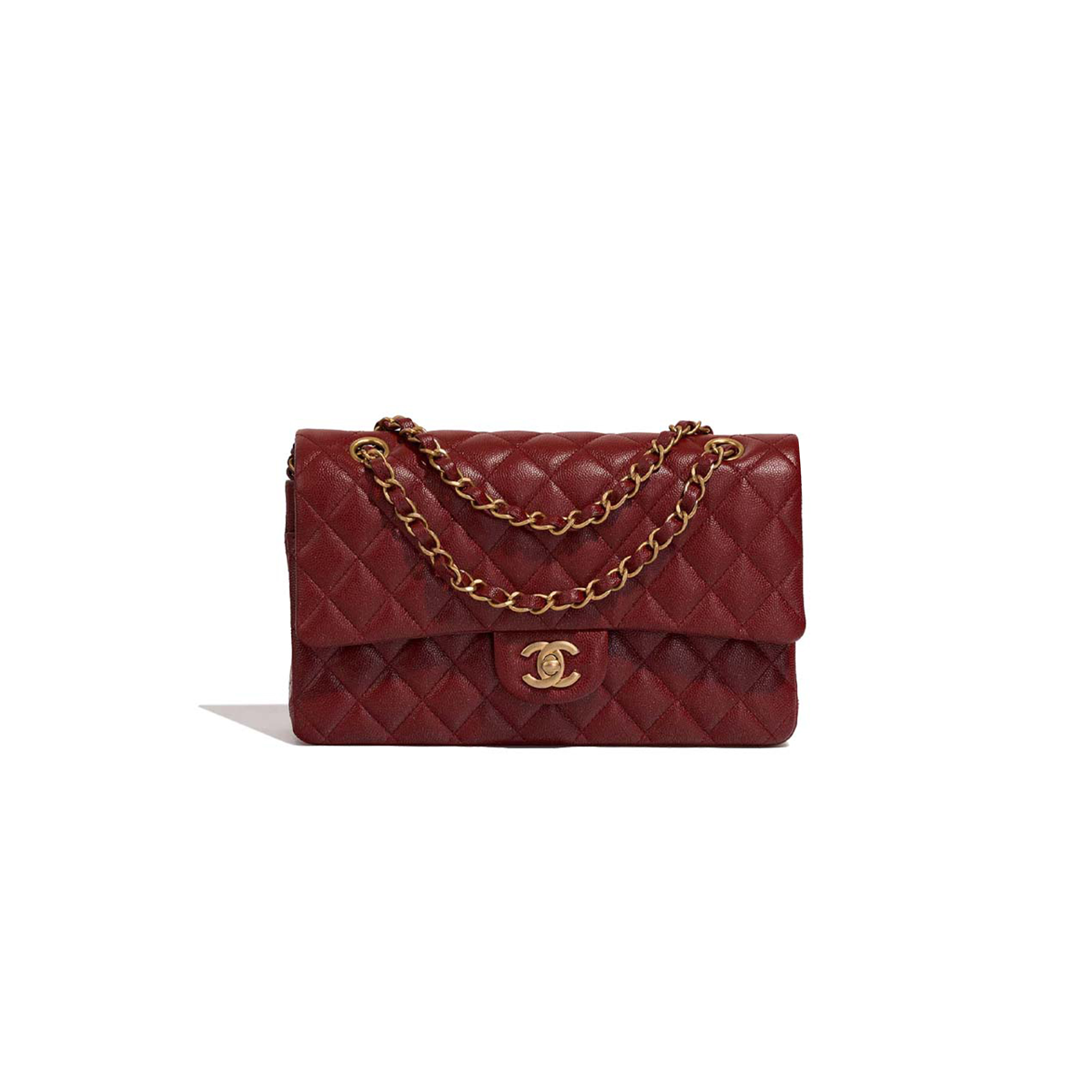 CHANEL TIMELESS MEDIUM CAVIAR RED AS3011 (25.5*15.5*6.5cm)